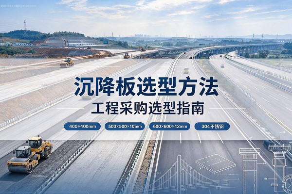三水沉降板选择方法