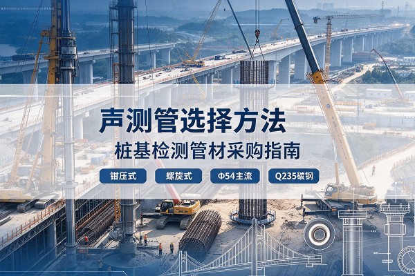 三水声测管选型标准