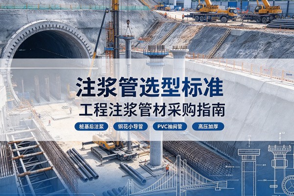 三水注浆管选型标准