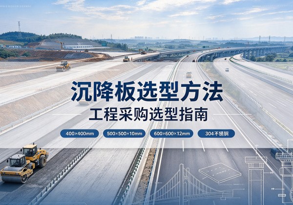 三水沉降板选择方法