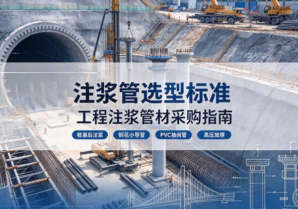 三水注浆管选型标准